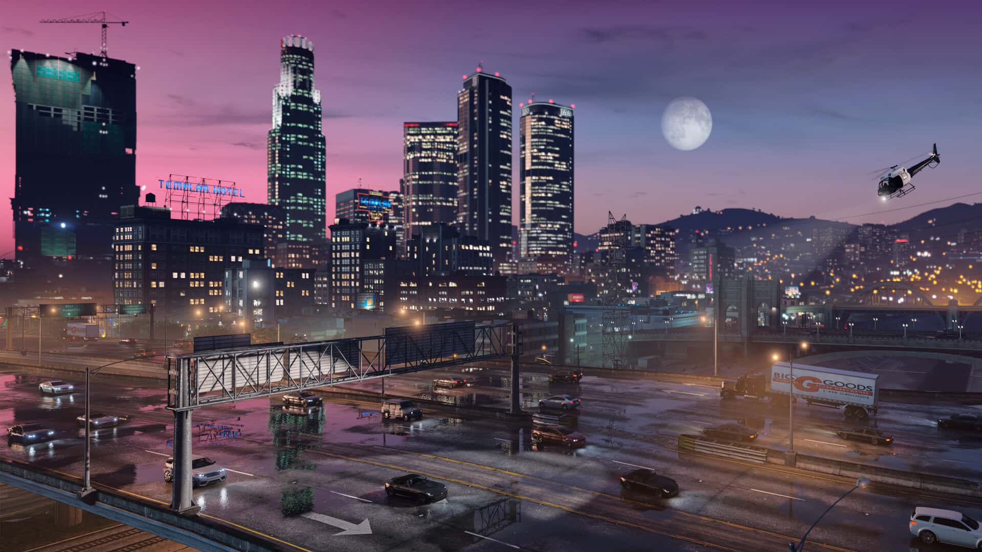 GTA5 增强版 Grand Theft Auto V Enhanced 全DLC最新中文版背景